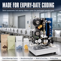 Imprimante de codage à ruban HP-241B, codeur de date électrique à chaud pour emballages alimentaires
