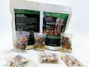 Thé Herbal Premium pour la Fertilité Masculine avec Ginseng et Cinq Trésors Biologiques, Non Irritant, Soutien Rénal et Énergétique, Emballage en Vrac - Product Image 3