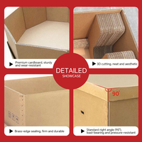 Boîte en carton octogonale extra-large, résistante, imperméable et à haute capacité de charge pour l'emballage de granulés et de poudres plastiques