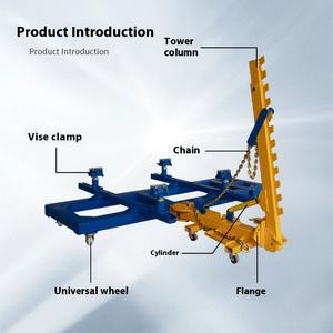 Correcteur de carrosserie européen Correcteur de poutre mobile de réparation automobile de petit véhicule en acier - Product Image 3