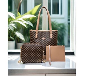 กระเป๋าโท้ทหนังแท้รุ่นใหม่ล่าสุดของ Louis ขายส่ง แบบ unisex ประดับมุก กันน้ำ ปิดซิป คุณภาพสูง 5000 แบบ แบรนด์ดัง - Product Image 2