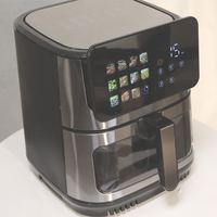 Friteuse à air numérique 8L 1500W en acier inoxydable multifonctionnelle et saine avec certifications CE CB GS RoHS – Vente en gros