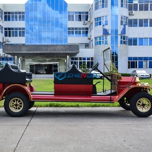 Voiture électrique rétro classique vintage Zhenda, nouveau prix d'usine, moteur 4000W, structure en acier, couleur personnalisable, réutilisable pour le tourisme - Product Image 5