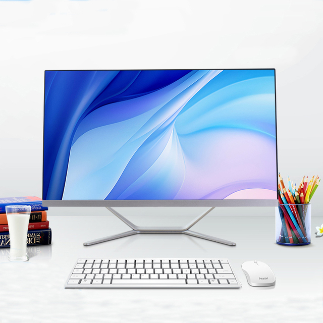 20 " Laptops Intel Core I3 I5 I7 Cheap Desktop Monoblock Gaming Computer Barebone All in One PC