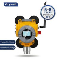 Détecteur de gaz inflammable sans fil intelligent sensible aux aimants, certifié SIL ATEX, installation sans câble, CH4 Propane Isobutane