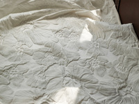 Tissu jacquard festif en polyester pivoine doux et confortable prix au mètre