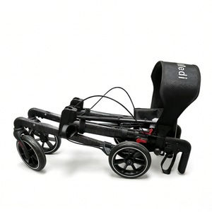 Andador Ergonómico con Ruedas, Manijas Ajustables, Diseño Patentado de Doble Plegado - Product Image 4