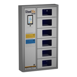 Cerradura Electrónica de 6 Puertas con Pantalla Táctil Capacitiva, Monitor, Carga de Paquetes, Casillero Inteligente - Product Image 1
