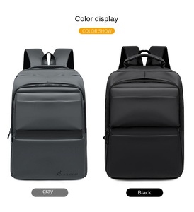 กระเป๋าแล็ปท็อปธุรกิจสีดำ กระเป๋าเป้สะพายหลังลำลองสำหรับนักศึกษา  ความจุขนาดใหญ่สำหรับใส่โน้ตบุ๊ก - Product Image 4