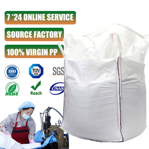 <span class=keywords><strong>Prix</strong></span> d'usine d'approvisionnement Jumbo <span class=keywords><strong>Big</strong></span> Bags Conducteur PP FIBC avec bec pour 1 tonne 2 tonnes en vrac <span class=keywords><strong>Sable</strong></span> Sucre Ciment Sacs de bois de chauffage - Product Image 1