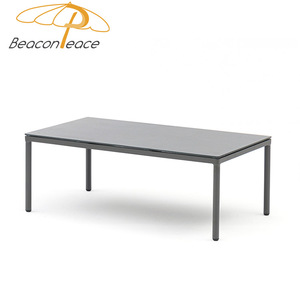 Todo clima Muebles de jardín al aire libre Sofá Cuerda de aluminio Tejido 4 plazas Balcón Villa Terraza Patio Sofá suave Set - Product Image 5