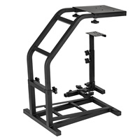 Support de volant de course VEVOR, support de simulateur réglable et pliable pour cockpit de jeu G29 G27 G25, simulateur de pédales non inclus