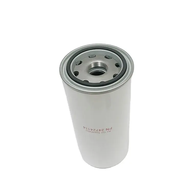 High quality air oil separator filter 24724114 for air compressors element metal case