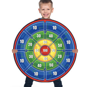 กระดานปาลูกดอกแบบพับได้สำหรับเด็กชายและเด็กหญิง ขนาด 26 นิ้ว แบบด้านเดียว ของเล่นเด็ก ของขวัญ กระดานปาลูกดอกแบบเหนียว พร้อมลูกดอกพลาสติก - Product Image 4