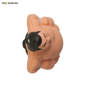 Balle anti-stress amusante en forme de lutteur de sumo, couleur et logo personnalisés, certifiée sécurité, jouet de décompression pour enfants et adultes, cadeau anti-stress - Product Image 6