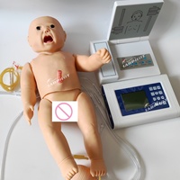 Mannequin de formation PALS pour nouveau-nés : Intubation, RCP, Auscultation, ECG, Défibrillation – Modèle pour Hôpitaux et Écoles