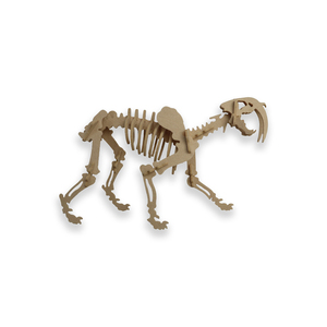 Einzigartiges 3D-Puzzle für Säbelzahn <span class=keywords><strong>tiger</strong></span> für Kinder, lustige DIY-Montage, steigert die Kreativität - Product Image 1