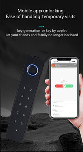 <b>Smart</b> Door Handle <b>Lock</b> BLE Password Keyless Electric Handle <b>Lock</b> Tuya <b>Smart</b> Home Door <b>Lock</b> With Handle - Product Image 3