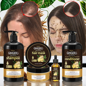 Crema Capilar de Marca Privada, Saludable, Natural y Orgánica, para Control de Grasa, Anticaída y Crecimiento, con Árbol de Té y Jengibre - Product Image 2