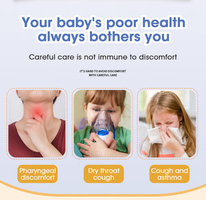 2025 Produit de vente chaud OEM ODM Nature Herbs Baby Throat Patches - Product Image 5