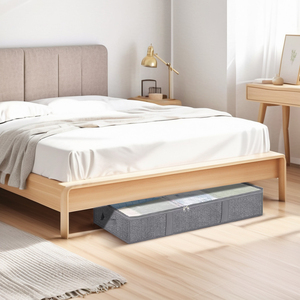 <span class=keywords><strong>2025</strong></span> nóng bán lớn underbed lưu trữ túi <span class=keywords><strong>Organizer</strong></span> container bền tiết kiệm không gian xử lý vải nhựa cho quần áo lưu trữ - Product Image 6