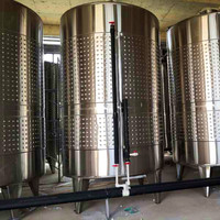 Usine de machines de boissons alimentaires en Chine TEKBREW SUS 304 Réservoir de fermenteur de boisson de jus de vin 1000L 2000L