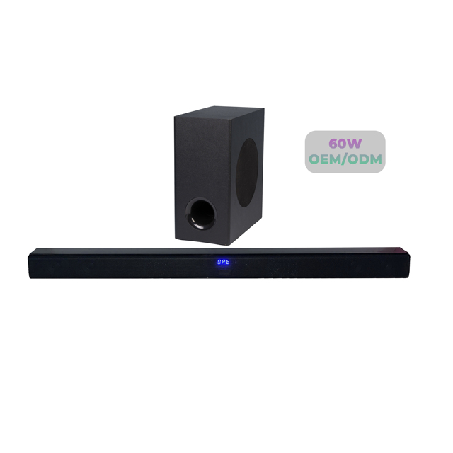 Home Theatre System Wireless 2.1 Channel for Soundbar with USB & AUX Inputs 3 Speakers and Subwoofer for TV Home Audio