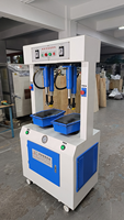 Presse hydraulique à double cylindre pour la pose de semelles de chaussures, machine de fabrication de chaussures de sécurité