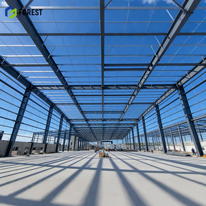 โกดังโครงสร้างเหล็กขนาดใหญ่ แข็งแรง ทนทาน รุ่น Superior 60x60x15 Elite  ประกอบง่าย รวดเร็ว เป็นมิตรกับสิ่งแวดล้อม - Product Image 1