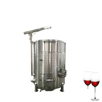 Cuve de Fermentation en Acier Inoxydable 50L-50000L avec Couvercle Flottant, Capacité Variable, Fermenteur, Équipement de Vignetterie, Fabricant