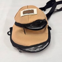 Sac bandoulière mini en toile unisexe, pochette polyvalente pour téléphone, sac de poitrine de voyage