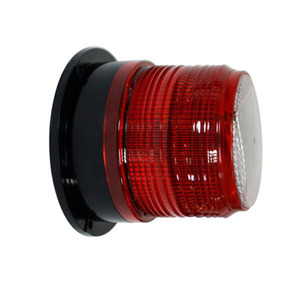 RLESL600 Solar Led Warning <b>Light</b> 220V Red <b>Strobe</b> Signal <b>Light</b> For Nighttime Safety Protection - Product Image 4