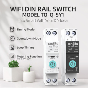 Tuya chuyển đổi thông minh mini không dây điều khiển từ xa ngắt mạch <span class=keywords><strong>Wifi</strong></span> kết nối điện thoại di động hoạt động cho nhà thông minh OEM ODM - Product Image 4