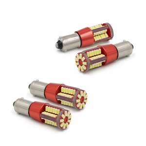 Feux de stationnement LED haute luminosité pour voitures, décodés par CANBUS, éclairage de plaque d'immatriculation T4W BA9S 57 lumières 3014 - Product Image 3