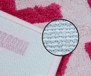 Alfombra de <span class=keywords><strong>Baño</strong></span> Divertida y Bonita FIGOO-Naked, Alfombra Suave y Esponjosa con Diseño de Arcoíris Azul, Decoración para Ducha, Alfombra Lavable Antideslizante con Diseño de 'Get Naked' - Product Image 5