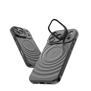 Cho 16 Pro Max Armor thiết kế TPU chống sốc trường hợp điện thoại với vòng từ chủ và điện thoại Grip - Product Image 1