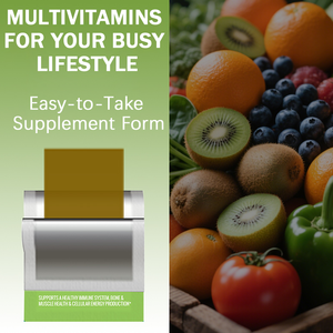 Bandes de multivitamines à marque privée, fines et à croquer, saveur de fruits naturels, soutien énergétique, multivitamines pour hommes - Product Image 6