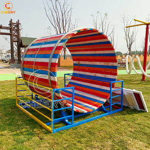 Unpowered công viên giải trí đi xe trò chơi thể thao hạnh phúc trống đi Bộ con lăn bánh xe spacewalk Con lăn trò chơi - Product Image 2