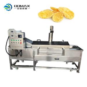 <span class=keywords><strong>Friteuse</strong></span> à bande en maille industrielle Équipement de friture à l'huile continue <span class=keywords><strong>Friteuse</strong></span> continue de type convoyeur - Product Image 1