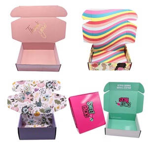 Custom Kraft Corrugated Mailer <b>Boxes</b> Apparel Custom Logo Printing Recyclable - Product Image 1