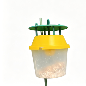 Trampa para Moscas Efectiva para Exteriores con Atrayente, Reutilizable y Ecológica, Atrapa Insectos para Control de Plagas en Jardín, Granja y Césped - Product Image 1