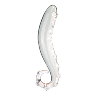 Weibliches Sexspielzeug Glas dildos Pink Raised Dot Großer <span class=keywords><strong>Penis</strong></span> für Spielzeug für Erwachsene - Product Image 4