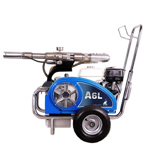 A6L 工業用＆DIY高圧3000psiエアレスパテスプレーマシン塗装機ガソリン式 - Product Image 1
