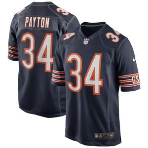 Maglia retrò da uomo dei Chicago Bears <span class=keywords><strong>Walter</strong></span> Payton Split Legacy Retired Player # 34 Payton # Maglia da Calcio Americana 54 Urlacher - Product Image 2