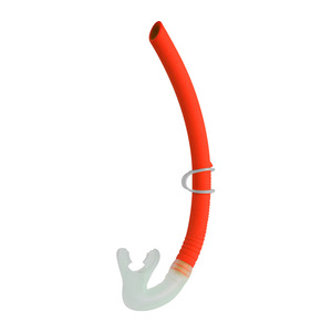 Tubo de respiración húmedo plegable de silicona, tamaño M, para equipo de snorkel y buceo libre - Product Image 2