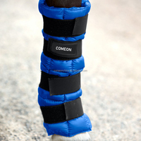 Bottes de cheval enveloppantes de glace pour thérapie de refroidissement avec bandes Bottes de tendon d'équitation Bottes à talons hauts pour cloche de cheval à bandage