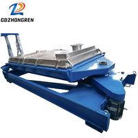 Anpassbare Rotex Kreisschwing-Vibrationssiebmaschine mit Motor aus Edelstahl für die Lebensmittelverarbeitung, Hochleistungs-Siebmaschine