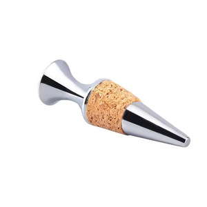 Bouchons à <span class=keywords><strong>vin</strong></span> en acier inoxydable de haute qualité avec joint en silicone sous vide pour bouteilles de <span class=keywords><strong>vin</strong></span> - Product Image 2