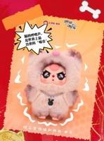 Offre Spéciale : Série Bébé Trois chats et chiens – Boîte Mystère, Figurine en Vinyle Décorative, Pendentif Mignon, Poupée en Peluche