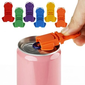 Colorful <b>Plastic</b> Paw Print <b>Bottle</b> Opener Portable Multifunction Beer Soda Can Tab Opener Kitchen Bar Gadget Wholesale - Product Image 3